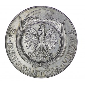 srebrny medal Za Długoletnią Służbę (XX lat)