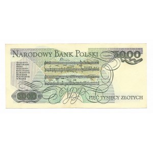 5000 złotych 1982, seria BU