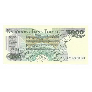 5000 złotych 1988, seria EA