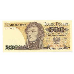 500 złotych 1982, seria DE