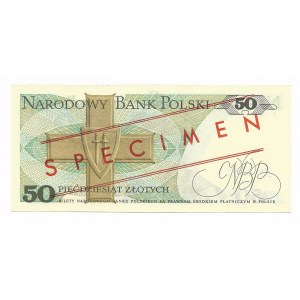 50 złotych 1975 , seria A 0000000, WZÓR, dodatkowa numeracja wzoru 1302