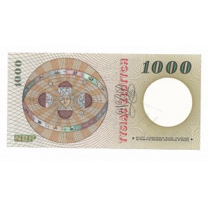1000 złotych 1965 , seria S - WZÓR