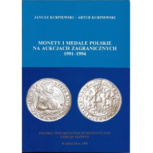 Monety i medale Polskie na aukcjach zagranicznych 1987-1990 i 1991-1994