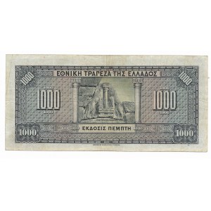 Grecja, 1000 Drachm 1932