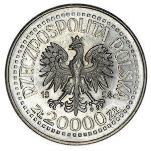 20000 złotych 1994 - 75 lat Związku Inwalidów Wojennych