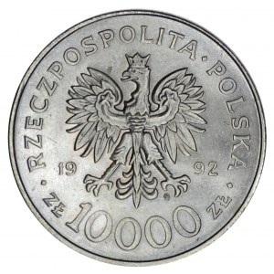 10000 złotych 1992 - Władysław Warneńczyk