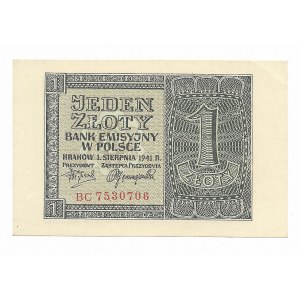 1 złoty 1941, seria BC