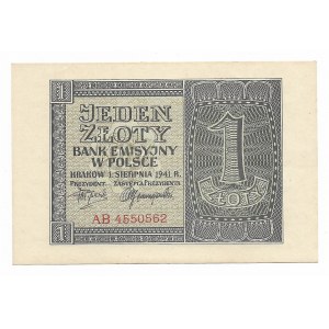 1 złoty 1941, seria AB