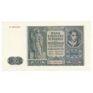 50 złotych 1941, seria D