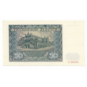 50 złotych 1941, seria D