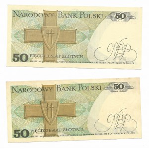 50 złotych 1979, seria CT i CC
