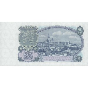 Czechosłowacja, 25 Koron 1953