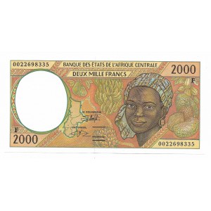 Republika Środkowoafrykańska, 2000 Franków (20)00