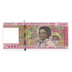 Madagaskar, 25000 Franków (1998)