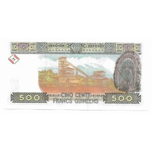 Gwinea, 500 Franków 1998