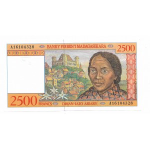 Madagaskar, 2500 Franków (1998)