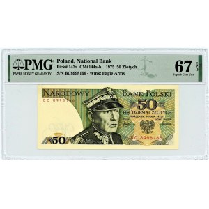 50 gold 1975 - BC series - PMG 67 EPQ