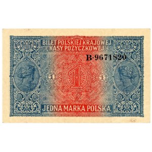 1 polnische Marke 1916 - Allgemeine Serie B