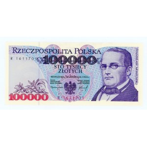 100,000 zloty 1993 - R series