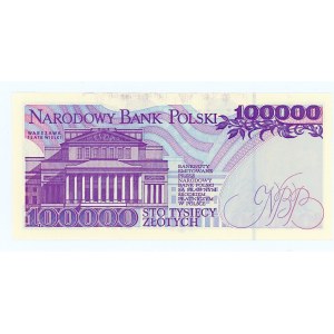 100.000 złotych 1993 - seria R