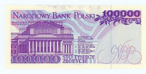 100 000 zlotych 1993 seria R