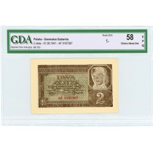 2 gold 1941 - AF series - GDA 58 EPQ