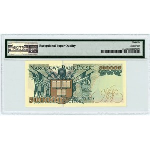 500.000 złotych 1993 - seria Z - PMG 66 EPQ