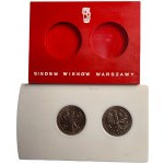 Sedem storočí Varšavy - 2 x 10 zlotých 1965 - vo vyhradenom puzdre