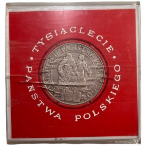 Mieszko i Dąbrówka - 100 złotych 1966