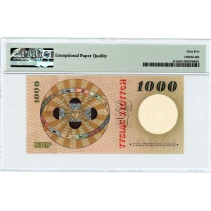 1000 złotych 1965 - seria B - PMG 65 EPQ