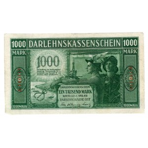 KOWNO - 1,000 marks 1918 - series A