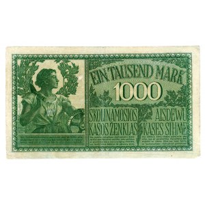 KOWNO - 1 000 marek 1918 - série A