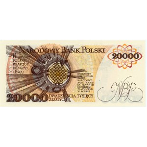 20.000 Zloty 1989 - Serie AP