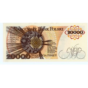 20 000 zlotých 1989 - série AR