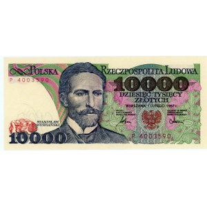10.000 Zloty 1987 - Serie P