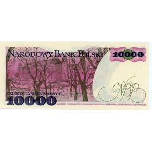 10,000 zloty 1987 - P series
