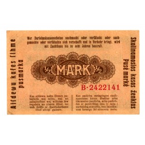 KOWNO - 1/2 marki 1918 - seria B