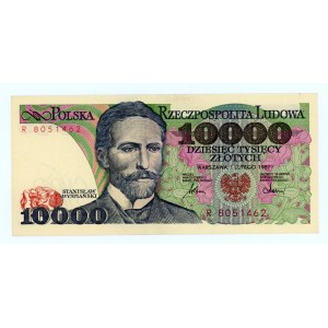 10 000 zlotých 1987 - séria R