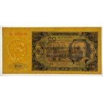 20 zlotých 1948 - vzácna séria DL - PMG 55