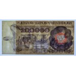 200,000 zloty 1989 - series P - PMG 63 EPQ - low number 0000379