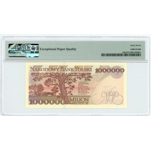 1.000.000 złotych 1993 - seria M - PMG 67 EPQ - 2-ga max nota