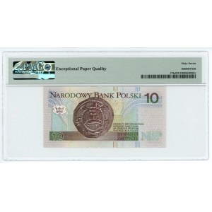 10 złotych 1994 - seria AA - PMG 67 EPQ - niski numer 0000459