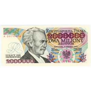 2.000.000 złotych 1992 - seria A