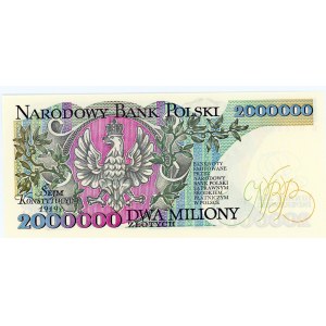 2,000,000 zloty 1992 - series B