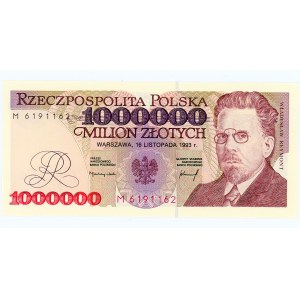1,000,000 zloty 1993 - M series
