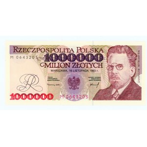 1.000.000 złotych 1993 - seria M