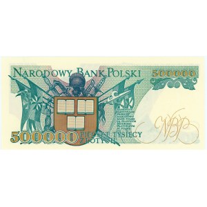 500.000 złotych 1990 - seria K