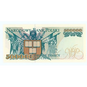 500.000 złotych 1993 - seria L