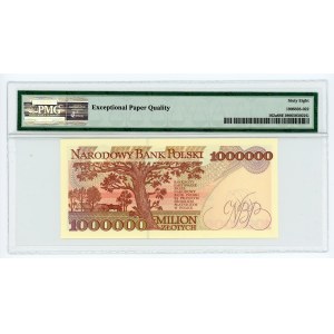 1.000.000 PLN 1993 - Serie M - PMG 68 EPQ - MAX NOTA