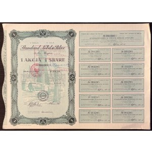 STANDARD NOBEL in Polen S.A. - 100 Zloty 1936